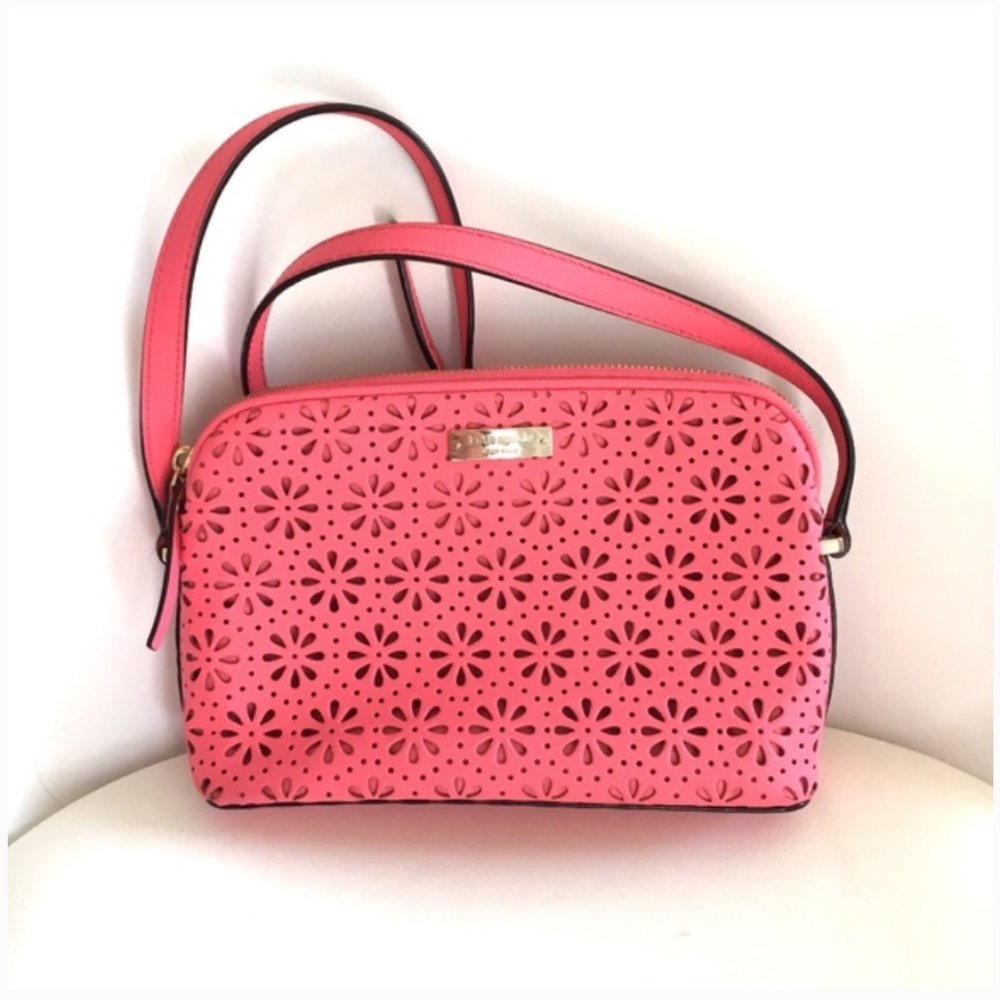 {Kate Spade} Mandy Cross-Body Purse - Hot Pink